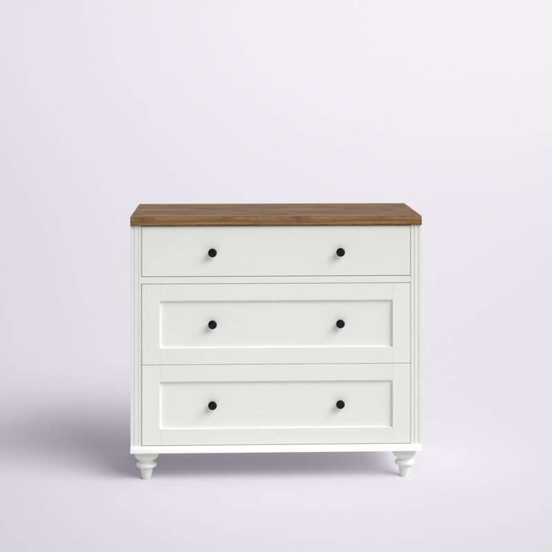 Laurel Foundry Modern Farmhouse Allyssa 3 Drawer Dresser & Reviews